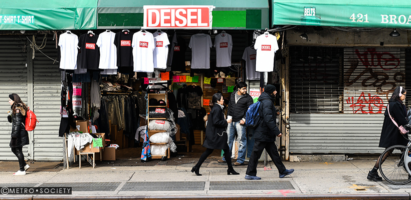 Diesel Fakes It on Canal Street – WWD