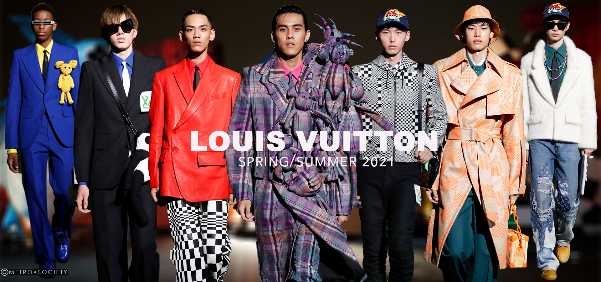 Louis Vuitton SS21: Virgil Abloh's “Message in a Bottle”