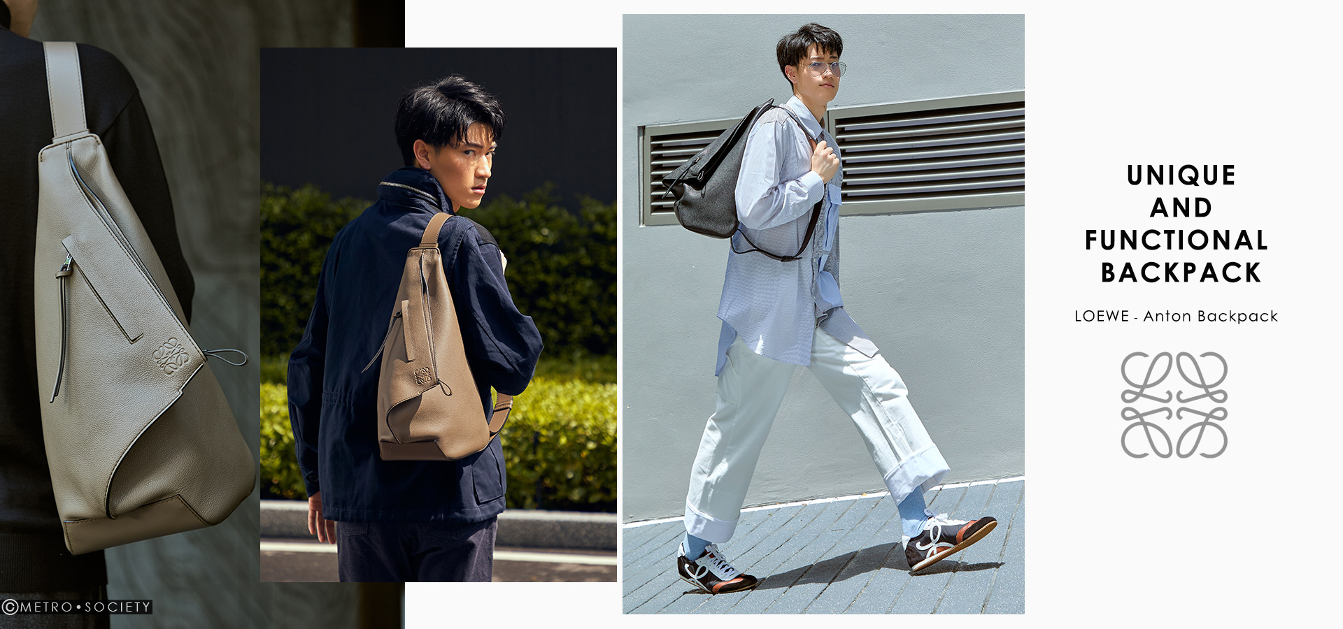 Unique Functional Backpack LOEWE Anton Backpack