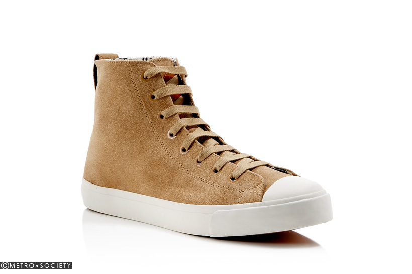 chunky sneakers tan