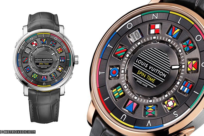 Watch Louis Vuitton Escole Spin Time Meteorite