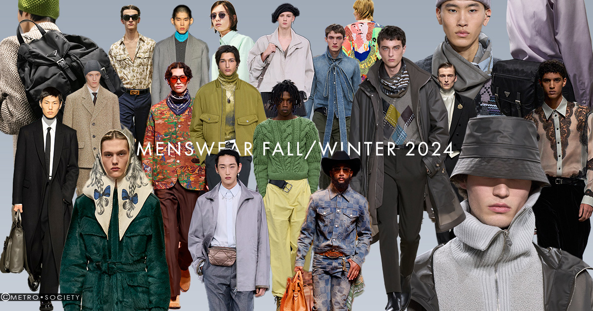 METROSOCIETY RECAP • Menswear Fall/Winter 2024